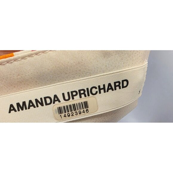 Amanda Uprichard Womens Colorful Puff Sleeve Dress S Sicily Baby Doll Revolve - Picture 5 of 6